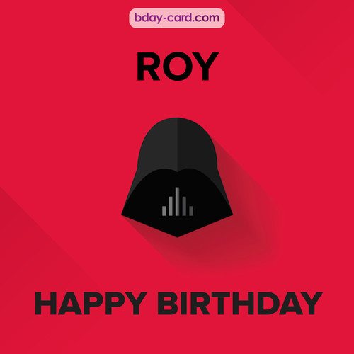 Happy Birthday pictures for Roy with Darth Vader