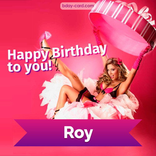 Birthday images for Roy with lady