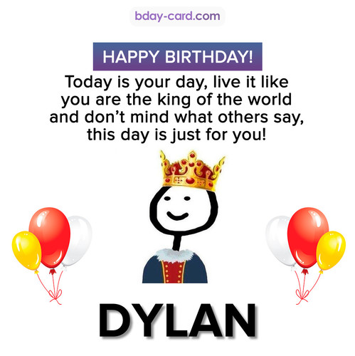 Happy Birthday Meme for Dylan