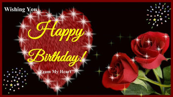 A romantic animated birthday greeting e card for hersweet...