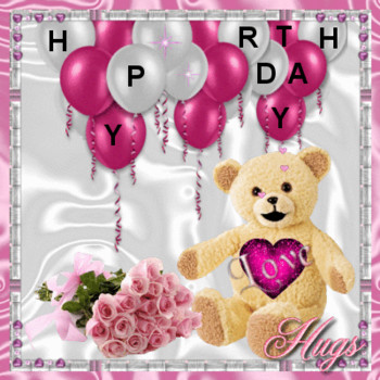 Love amp hugs on your birthday! free happy birthday ecard...