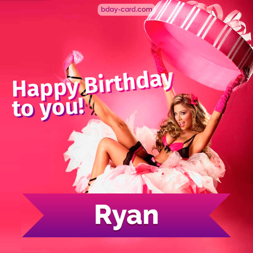 Birthday images for Ryan with lady