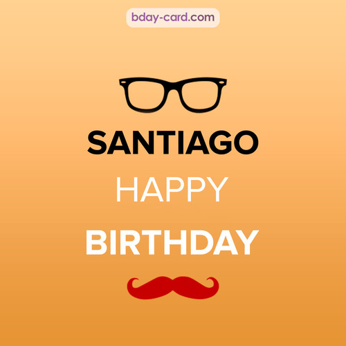 Happy Birthday photos for Santiago with antennae