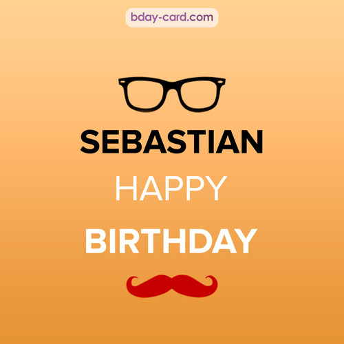 Happy Birthday photos for Sebastian with antennae