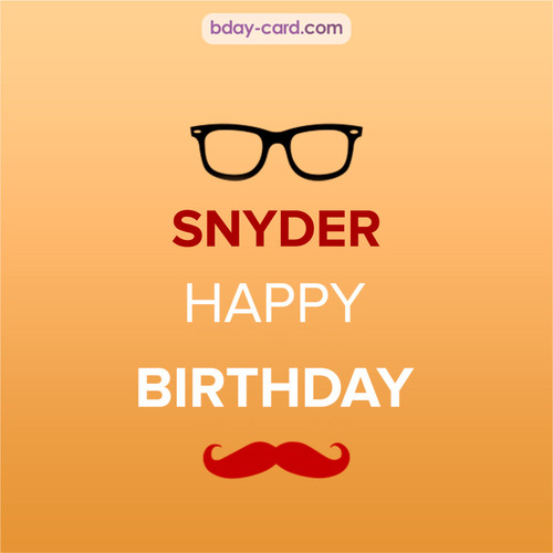 Happy Birthday photos for Snyder with antennae