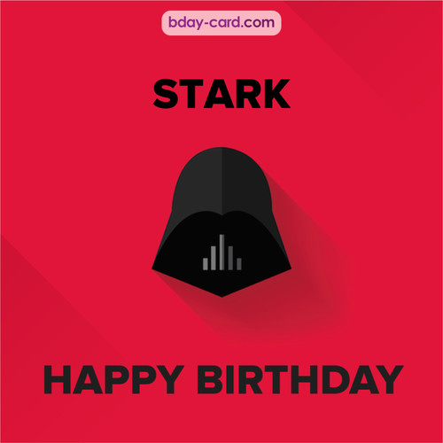 Happy Birthday pictures for Stark with Darth Vader