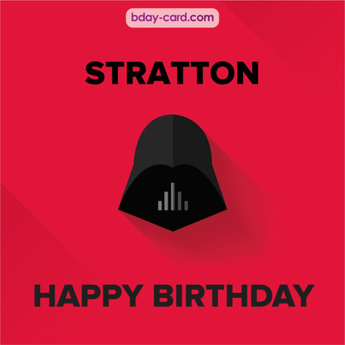 Happy Birthday pictures for Stratton with Darth Vader