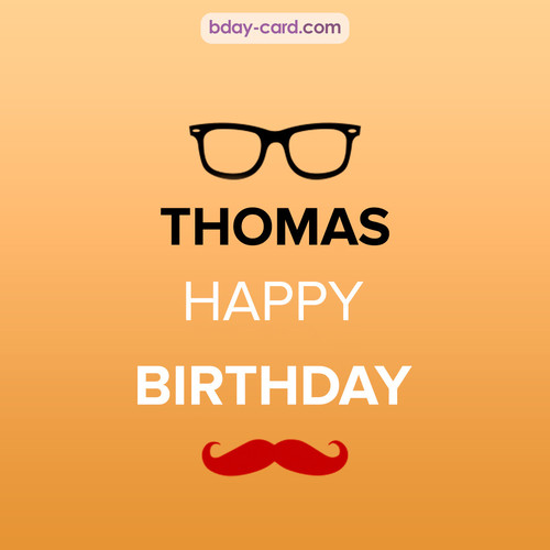 Happy Birthday photos for Thomas with antennae