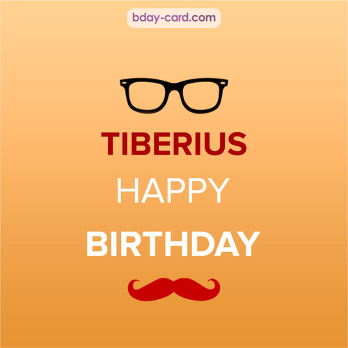 Happy Birthday photos for Tiberius with antennae