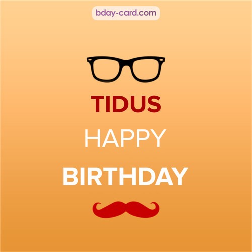 Happy Birthday photos for Tidus with antennae