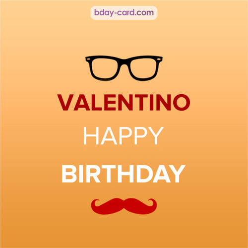 Happy Birthday photos for Valentino with antennae