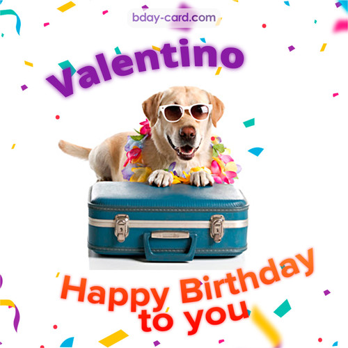 Funny Birthday pictures for Valentino