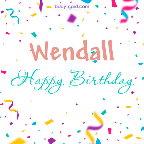 Greetings pics for Wendall with sweets
