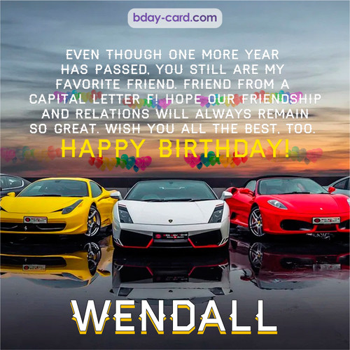 Birthday pics for Wendall with Sports cars