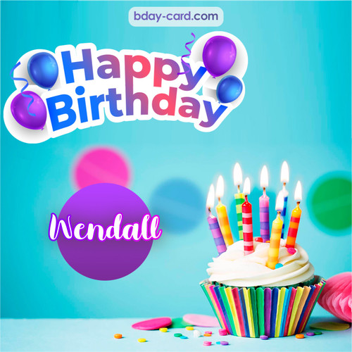 Birthday photos for Wendall with Cupcake