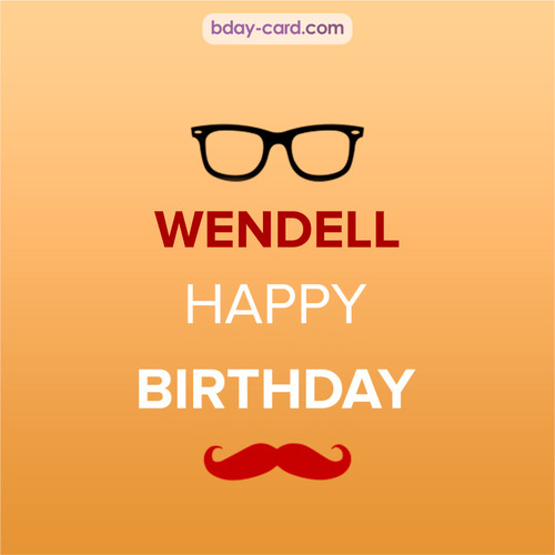 Happy Birthday photos for Wendell with antennae