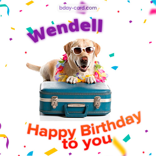 Funny Birthday pictures for Wendell