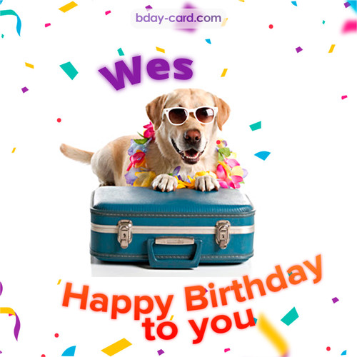 Funny Birthday pictures for Wes