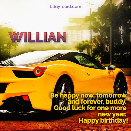 Birthday photos for Willian with Wheelbarrow