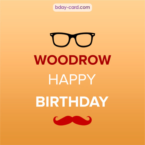 Happy Birthday photos for Woodrow with antennae