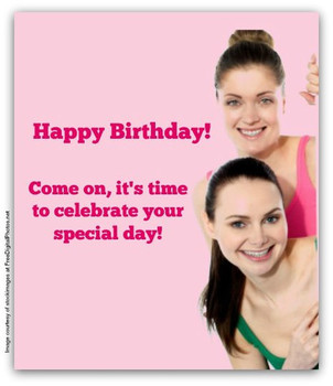 Friend birthday wishes page