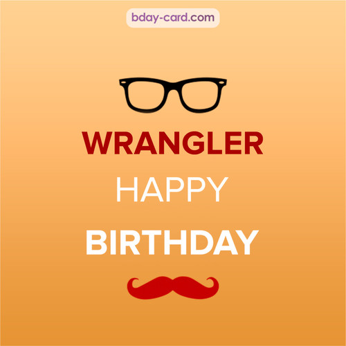 Happy Birthday photos for Wrangler with antennae