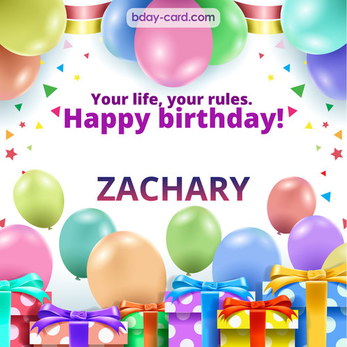 Funny Birthday pictures for Zachary