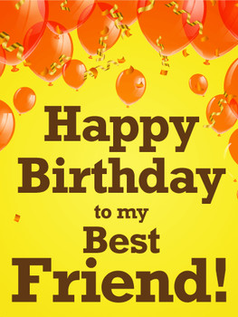Happy birthday to my best friend card birthday amp greeti...