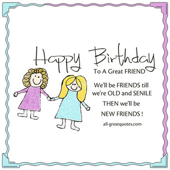 Share free birthday cards for friends pinterest happy bir...