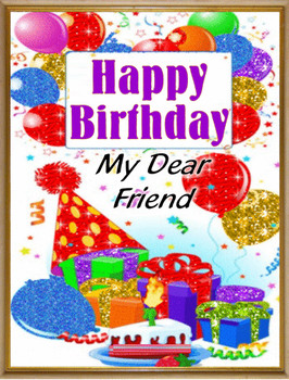 Happy birthday to my dear friend free for best friends ec...