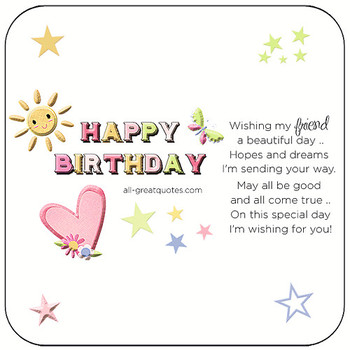Beautiful happy birthday images for facebook friends fami...
