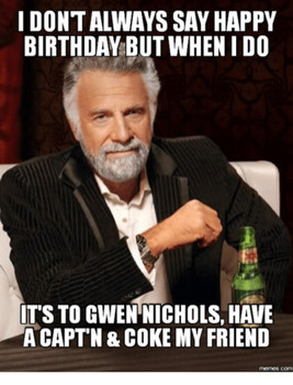 Idontalways say happy birthday but whenido its to gwen ni...