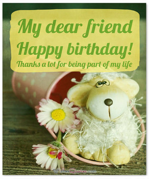 Happy birthday friend  amazing birthday wishes for friends