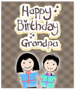 Birthday wishes for grandpa