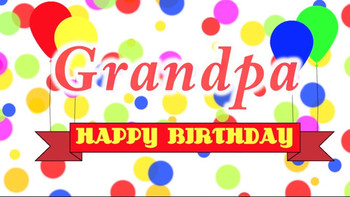 Happy birthday grandpa song youtube