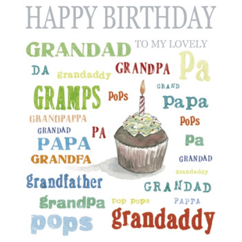 Happy birthday grandad