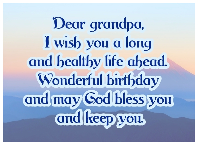 Happy Birthday wishes with Images for Grandfather 💐 — Free happy bday ...
