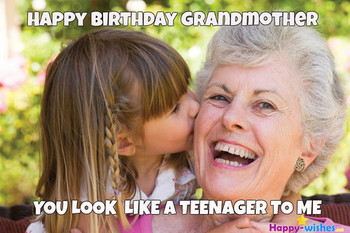 Happy birthday memes for grandmother cute