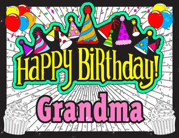 Collection of happy birthday grandma clipart high quality