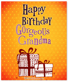 Birthday wishes for grandma