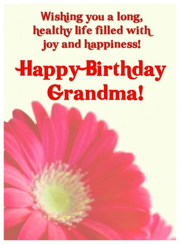 Happy birthday grandma birthday ecards for your grandmother