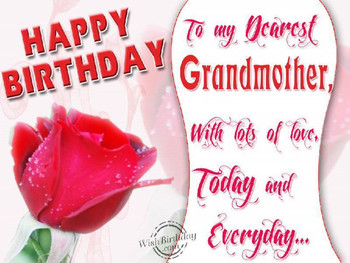 Happy birthday poems for grandmothers happy birthday gran...