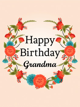 Birthday cards for grandmother birthday amp greeting card...