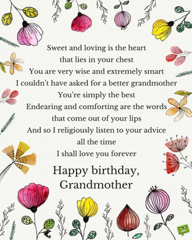 Birthday poems for grandma grandpa greetings to my grandp...