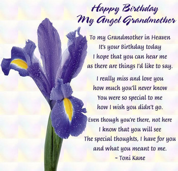 Grandma greeting card messages grandmother happy birthday...
