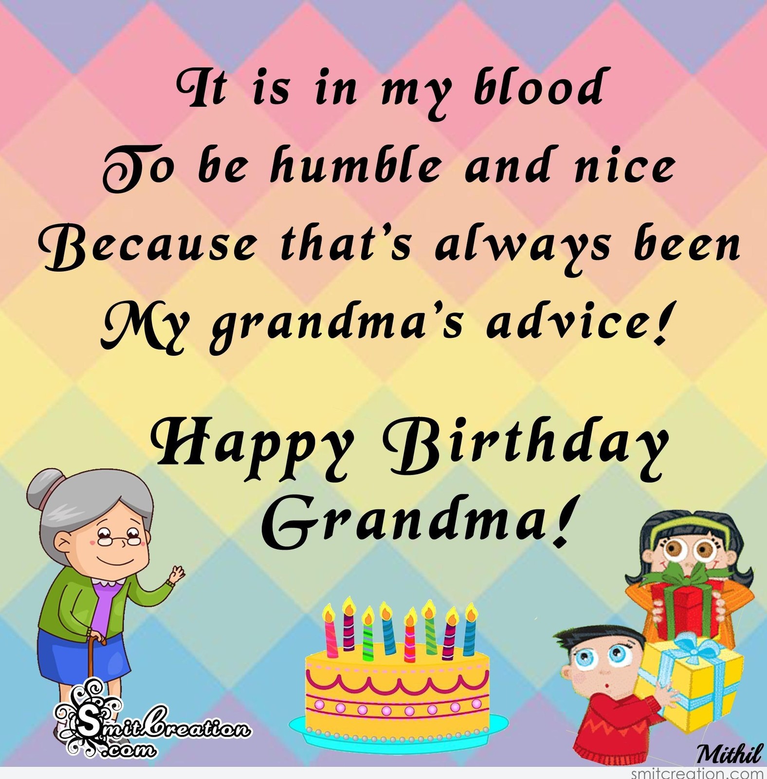 Happy Birthday Images For Grandmother Free Beautiful Bday Cards And 