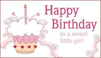 Free sweet girl ecard email free personalized birthday ca...