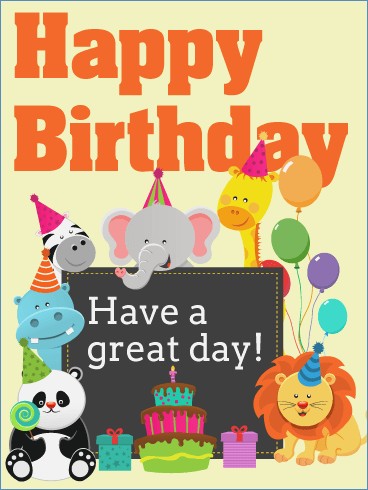 Funny happy Birthday Images for Kids 💐 — Free happy bday pictures and ...