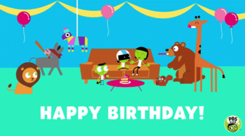 Celebrate happy birthday gif by pbs kids find amp share o...