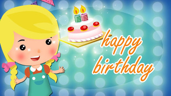 Happy birthday song for children cute amp funny friends b...